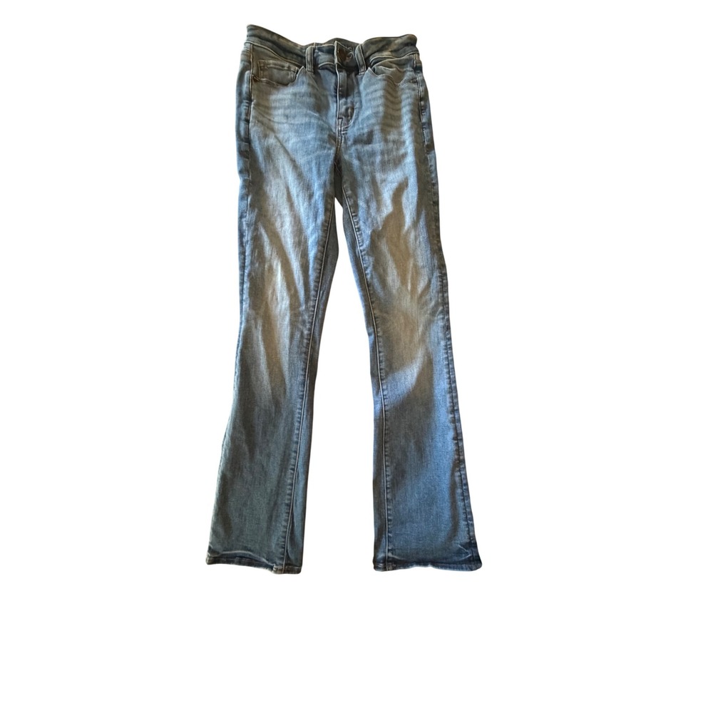 American Eagle Next Level Stretch Bootcut Jeans Medium Wash Blue Size 4 Regular
